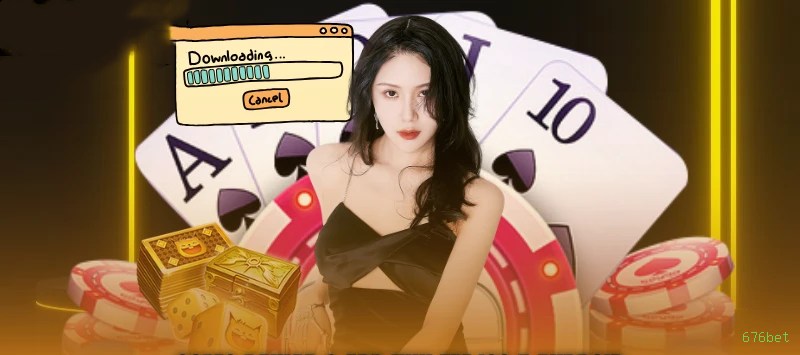 Imagem promocional da 676bet mostrando a plataforma e suas vantagens